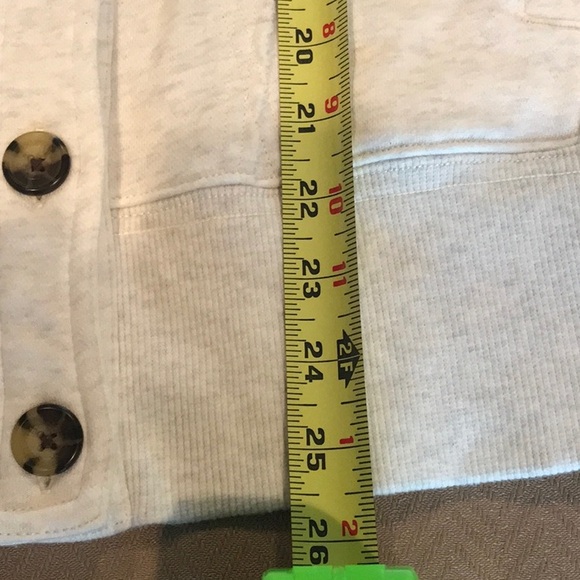 Lole Full Button Cozy Cardigan Sweatshirt - Medium.  Comfy with Stylish Detail. - Picture 10 of 15